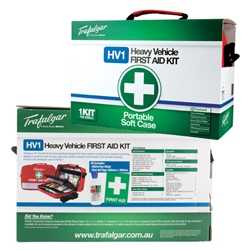 This is an image of Heavy Vehicle First Aid Kits for trucks, delivery vehicle and cranes from ABL Distribution Pty Ltd