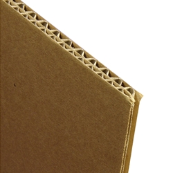 Twin Wall Cardboard Sheets 1.5m x 3m 7mm thick from ABL Distribution