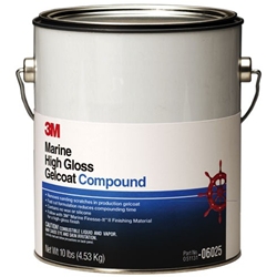 This is an image of 3M Marine Gloss Gelcoat Compound for reducing slinging while buffing from ABL Distribution Pty Ltd