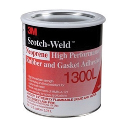 This is an image of 3M 1300L Rubber & Gasket Adhesive from ABL Distribution Pty Ltd