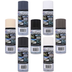 Ozbond Colorbond spray paint available in various colours from ABL Distribution Pty Ltd