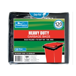 This is an image of 100-120Lt Heavy Duty Wheelie Bin Liner from  ABL Distribution Pty Ltd