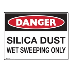 Danger - Silica Dust from ABL Distribution Pty Ltd