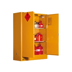 This is an image of 350L Flammable Liquid Storage Cabinet from ABL Distribution Pty Ltd