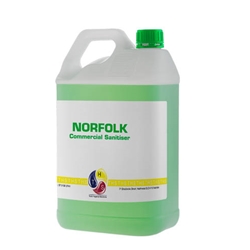 This is an image of Norfolk Commerical Sanitiser Disinfectant from ABL Distribution Pty Ltd