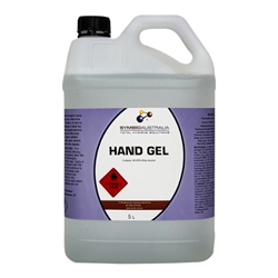 This is an image of Badu Hand Sanitising Gel 5L from ABL Distribution Pty Ltd