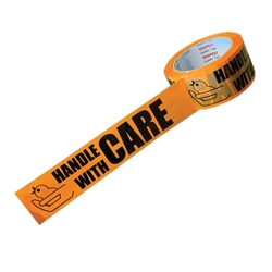 This Is An Image Of Handle With Care Printed Tape From ABL Distribution Pty Ltd