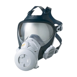 This is an image of Shigematsu Full Face Respirator PAPR Kit