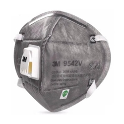 3M 9542V P2 Flat Fold Disposable Respirator from ABL Distribution