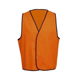 Fluoro Safety Vests - Day Use (Orange)