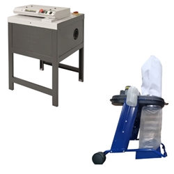 This is an image of Eco-Friendly EcoShred Packaging Shredder And Dust Extractor